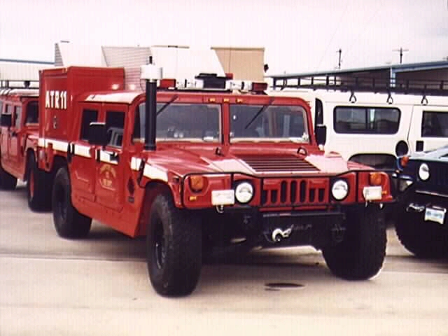 hummer fire truck